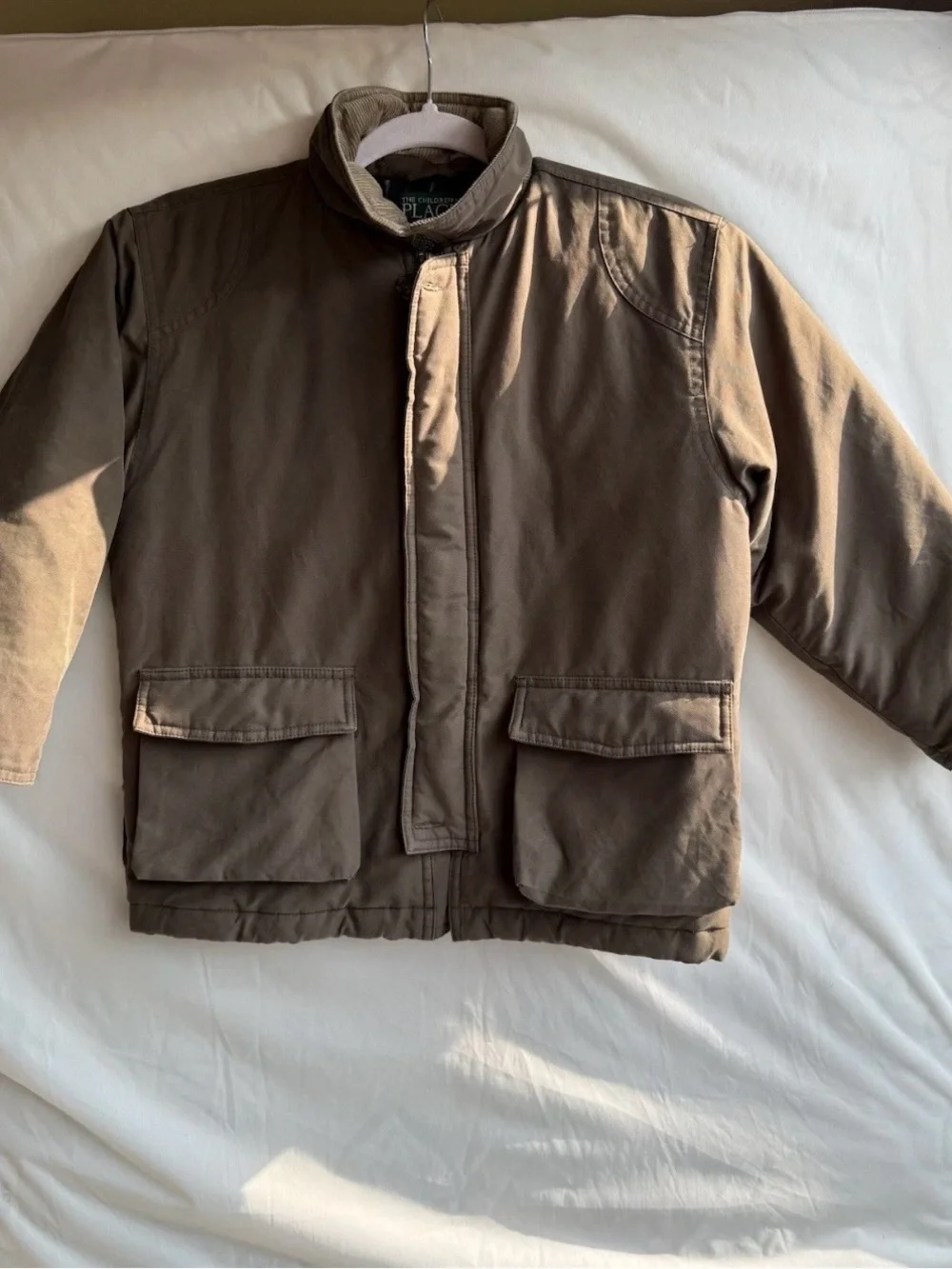 VTG Rare The Children’s Place Boys Courdory Lined Utility Coat Size 5/6